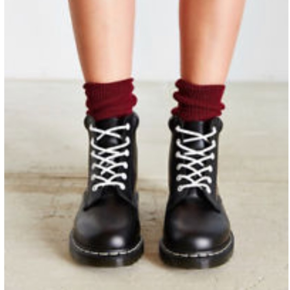 Dr Martens 939 6 eye with white stitching